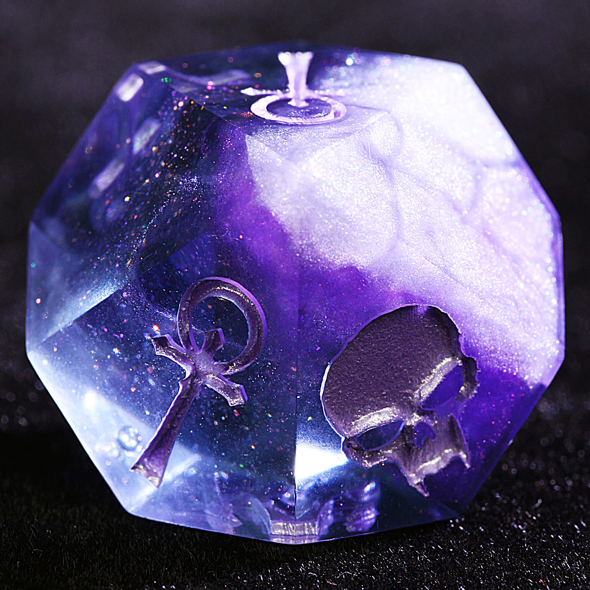 15 Polyhedral Resin Camarilla Set Dice WoD VtM The Chalice - Image 2