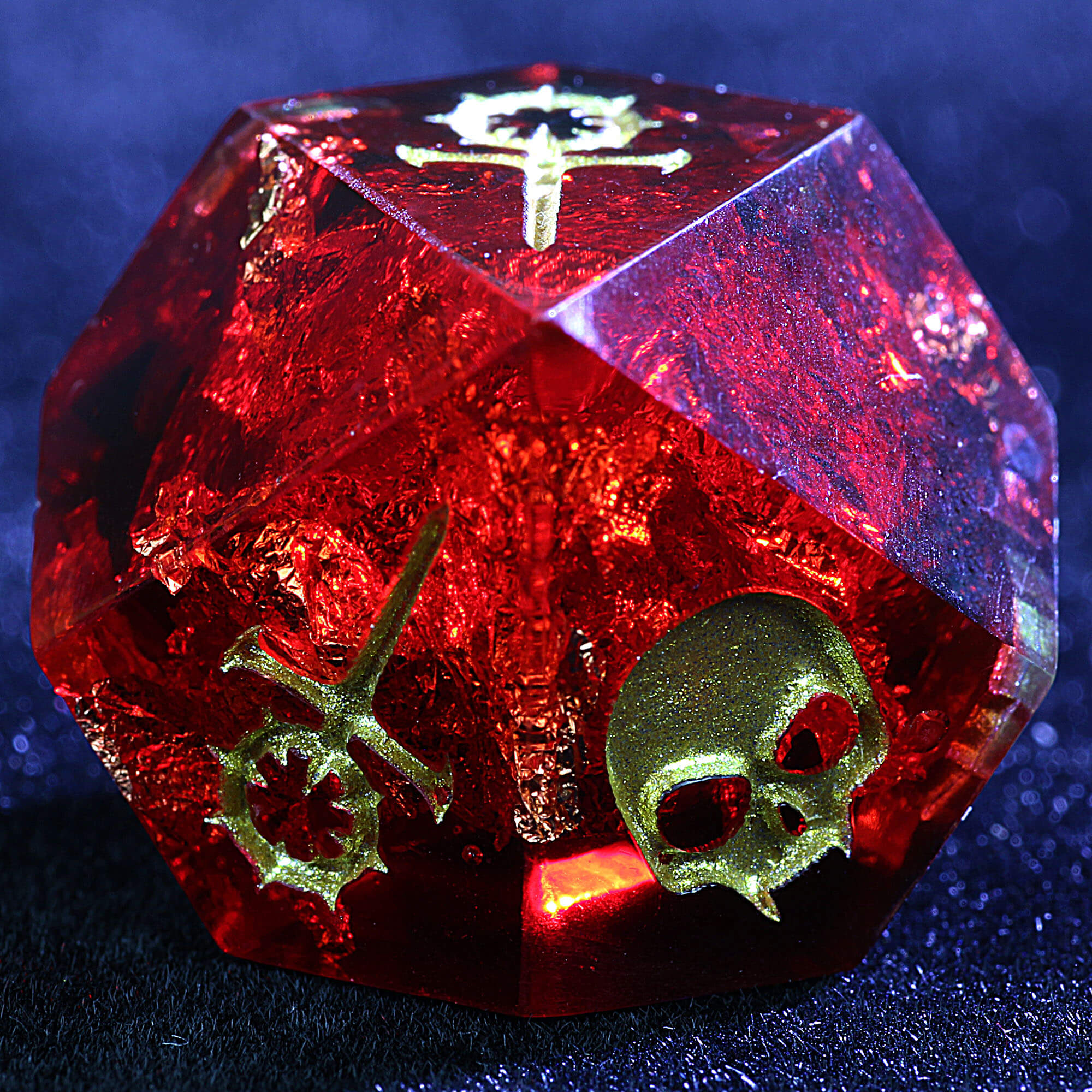 15 Polyhedral Resin Sabbat Dice Sets VtM WoD The Crucible - Image 2