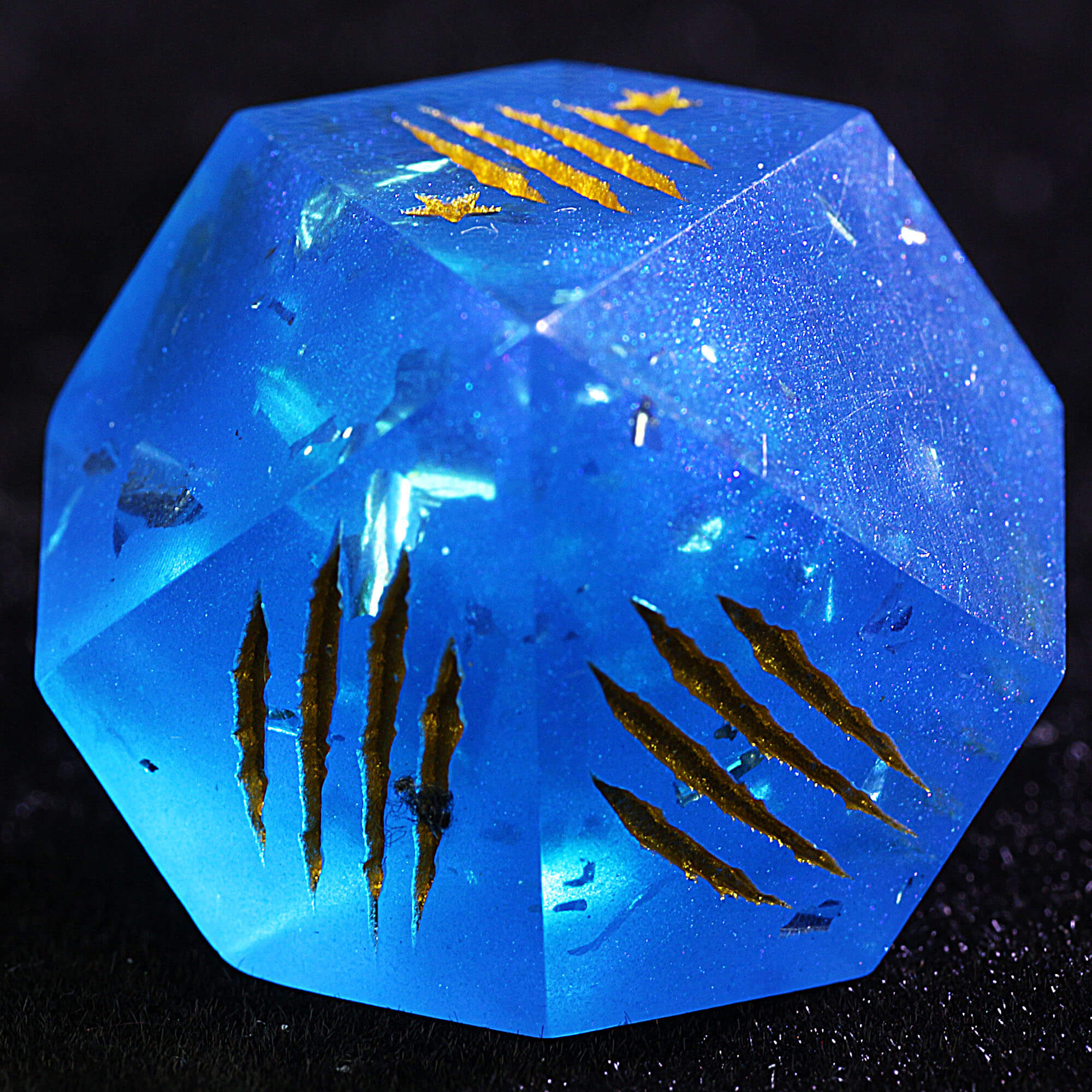 15 Polyhedral Resin WtA Dice Set WoD Twilight Hunt - Image 3