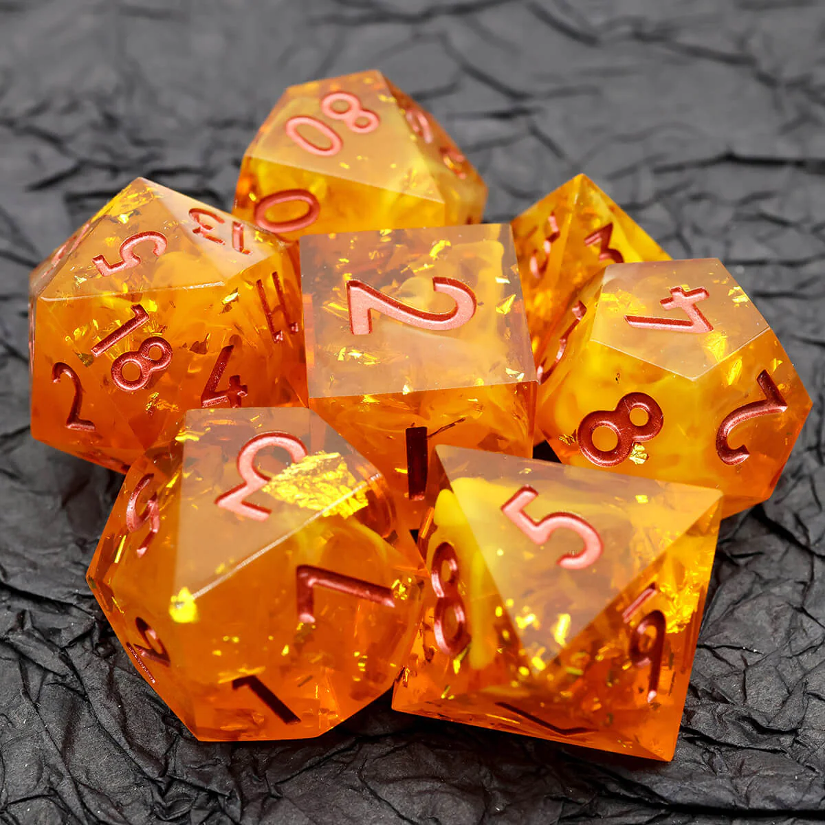 7-Piece Sharp Edge DND Dice Set - Image 3
