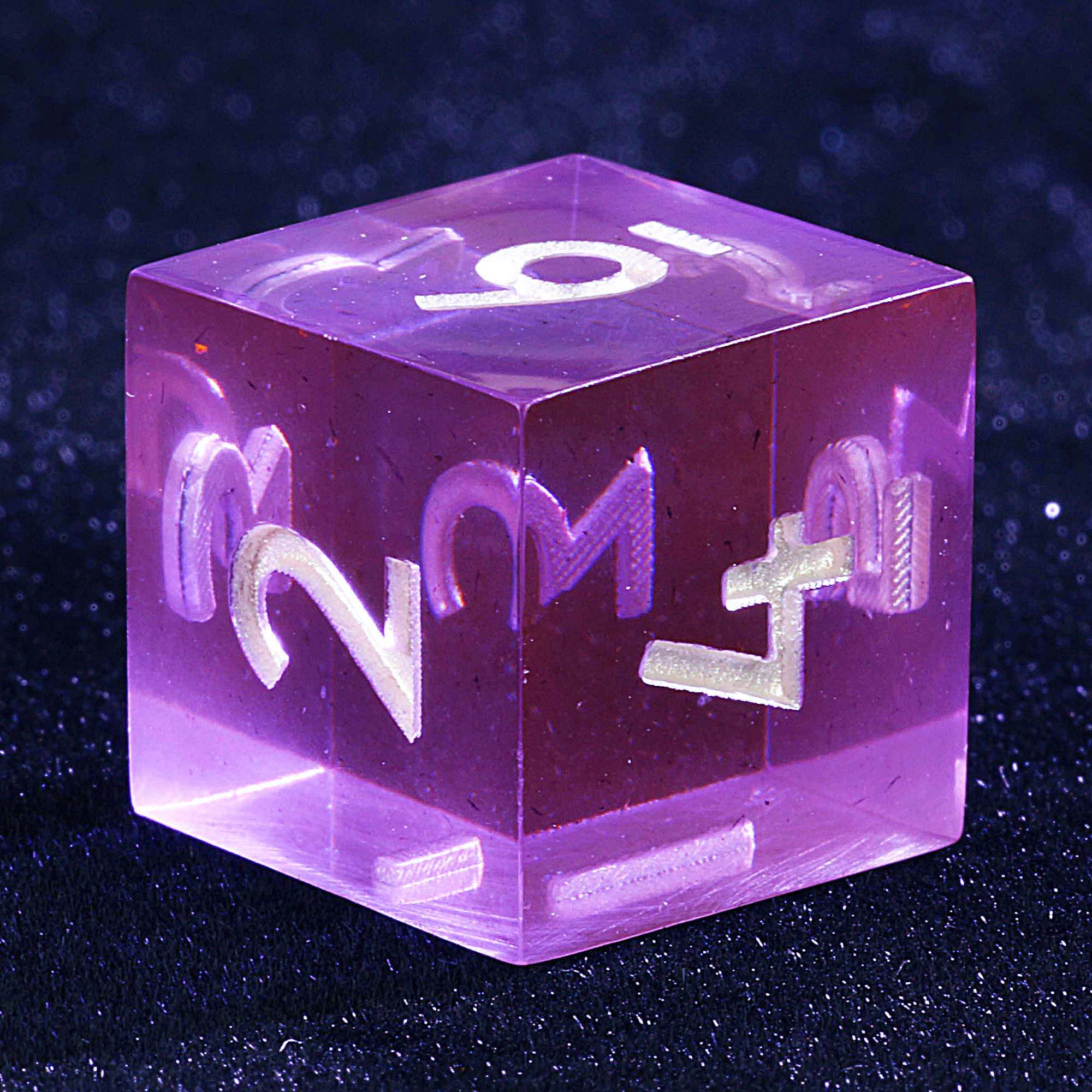 9 Polyhedral D and D Dice Set Nocturne in Deep Blue - Image 3