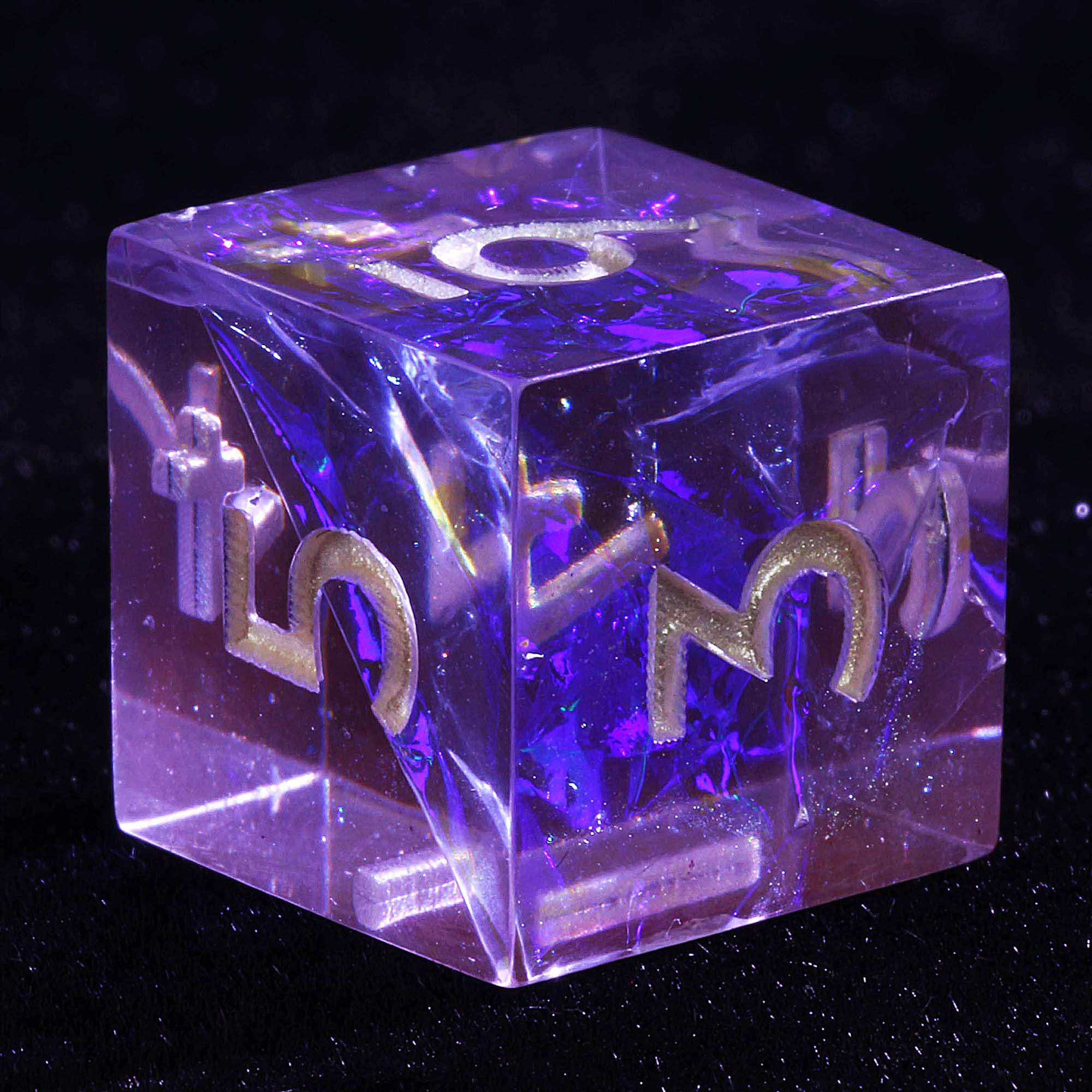 9 Polyhedral DD Dice Set Plane Devourer Prison - Image 3