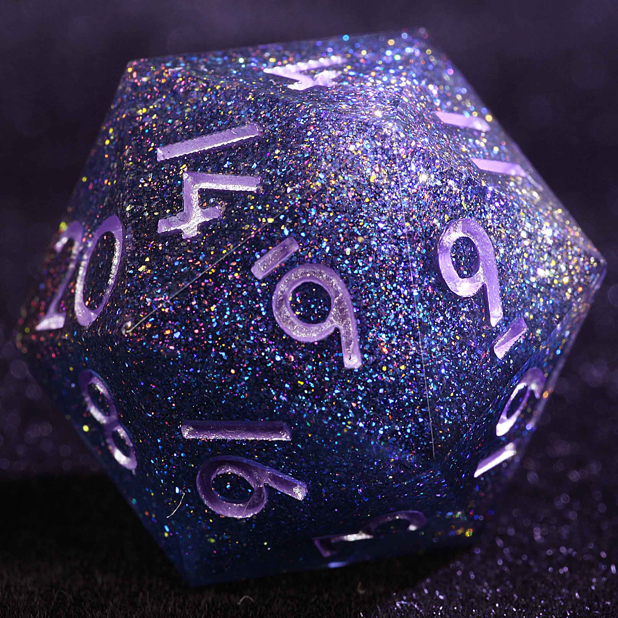 9 Polyhedral Resin Dice Sets D&D Nebula Chroma Void - Image 2