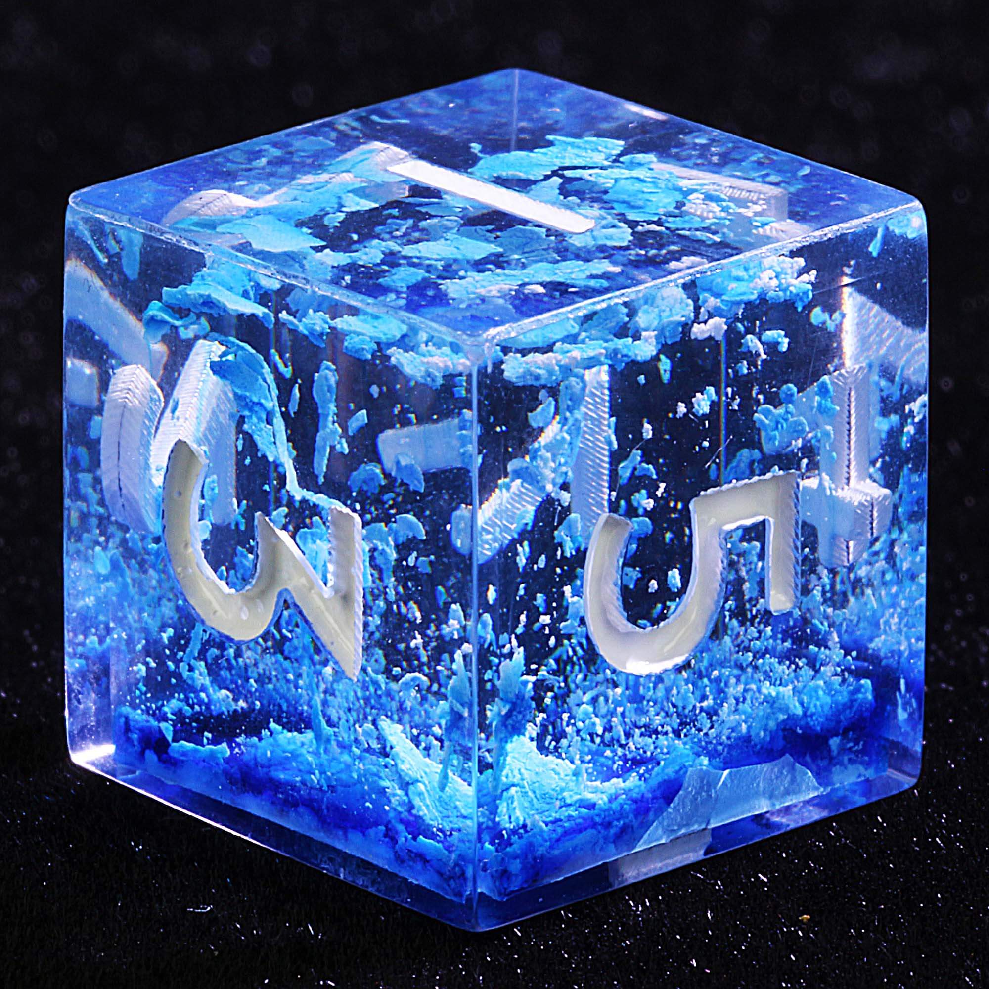 9 Polyhedral Sets of DD Dice Frozen Fracture - Image 6