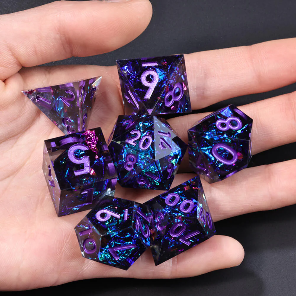 Bluestar Unusual Polyhedral Resin 7 D and D Dice Set - Image 3