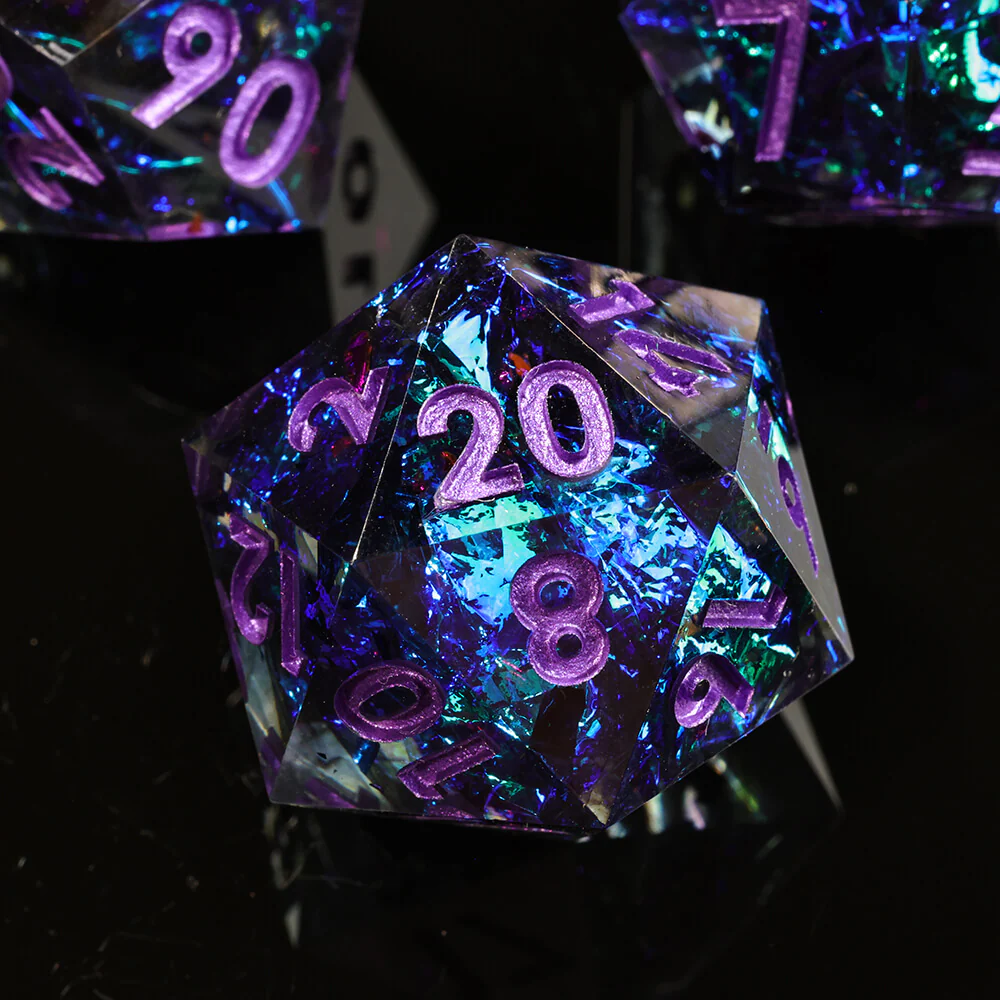 Bluestar Unusual Polyhedral Resin 7 D and D Dice Set - Image 6