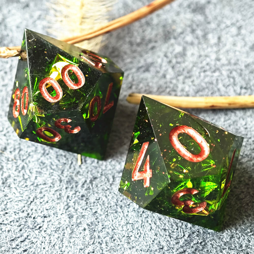 D&D 7-Piece Polyhedral Resin Dice Set - Image 10