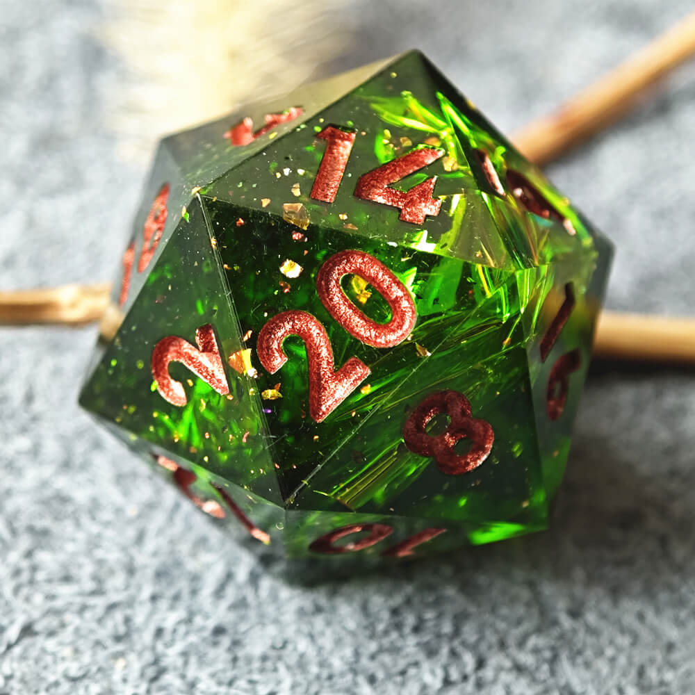 D&D 7-Piece Polyhedral Resin Dice Set - Image 11