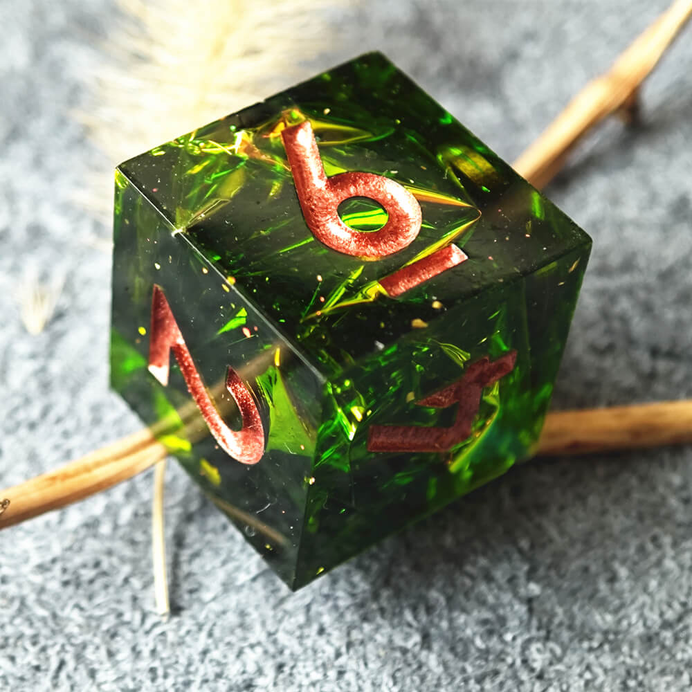 D&D 7-Piece Polyhedral Resin Dice Set - Image 9