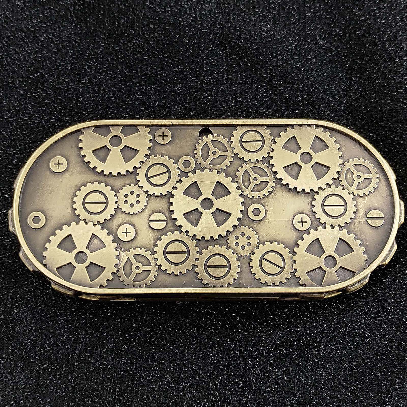 Double Roulette Metal DND Dice Fidget Spinner Gyroid Dice - Image 8