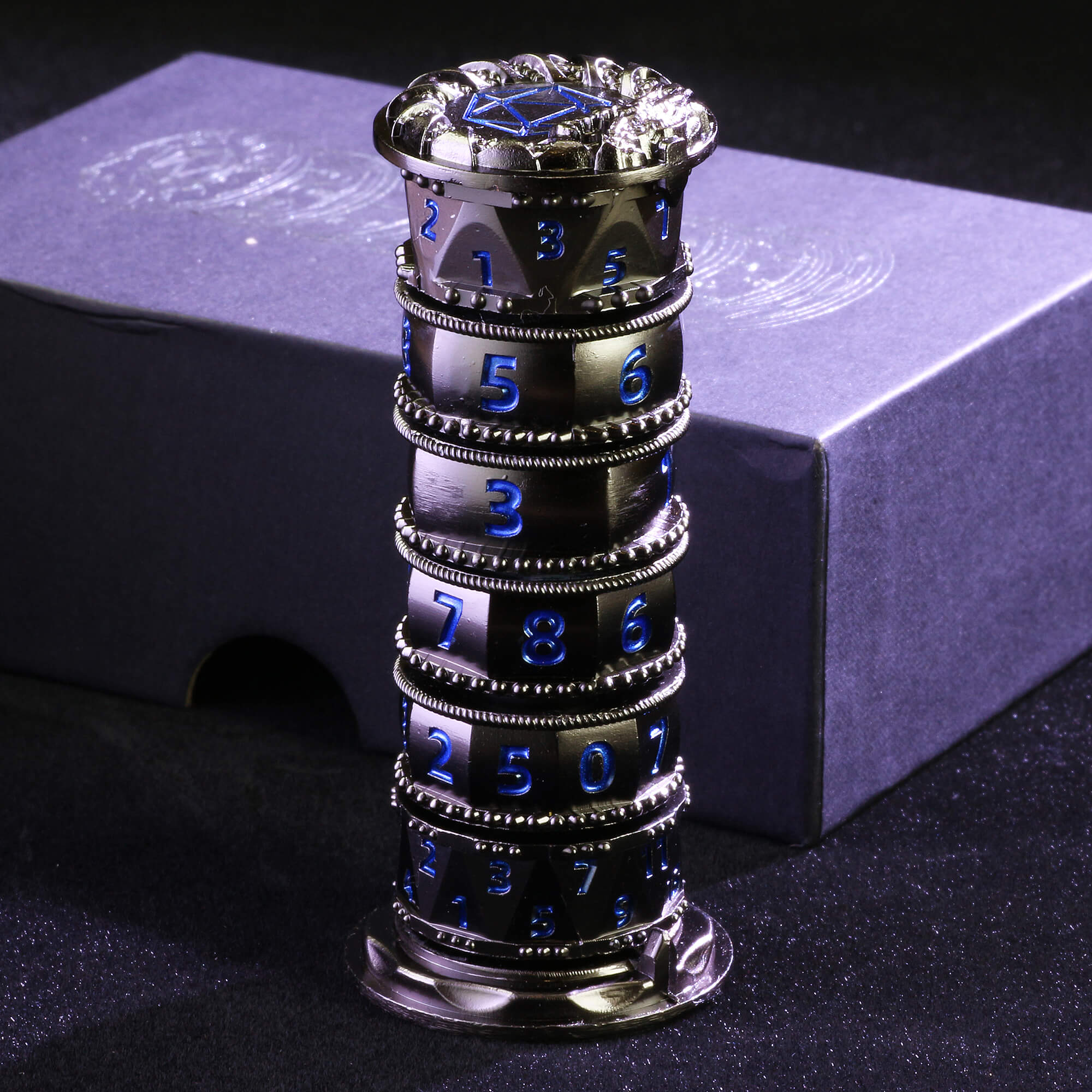 Dragon 7 in 1 Tower Spinning Metal Dice DnD - Image 19
