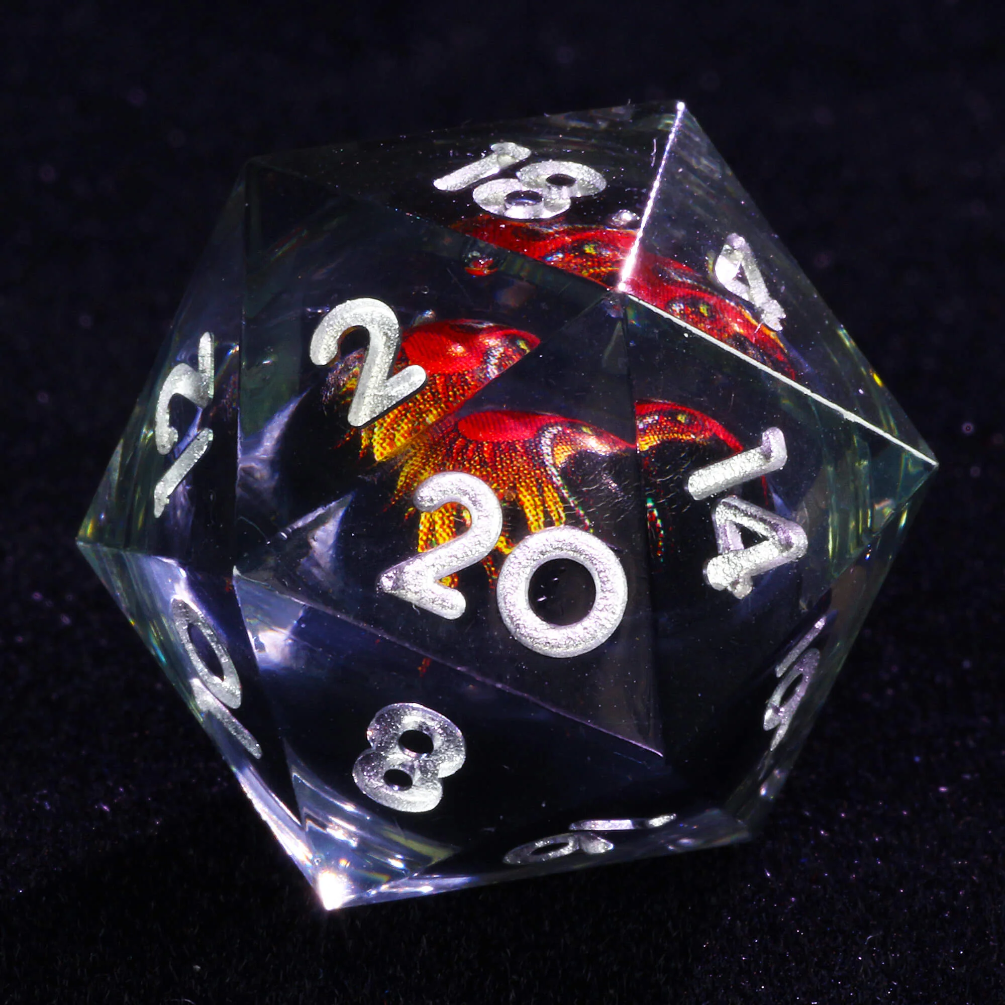 Gaming 7 Polyhedral Dragon Liquid Core DnD Dice Sets - Image 2