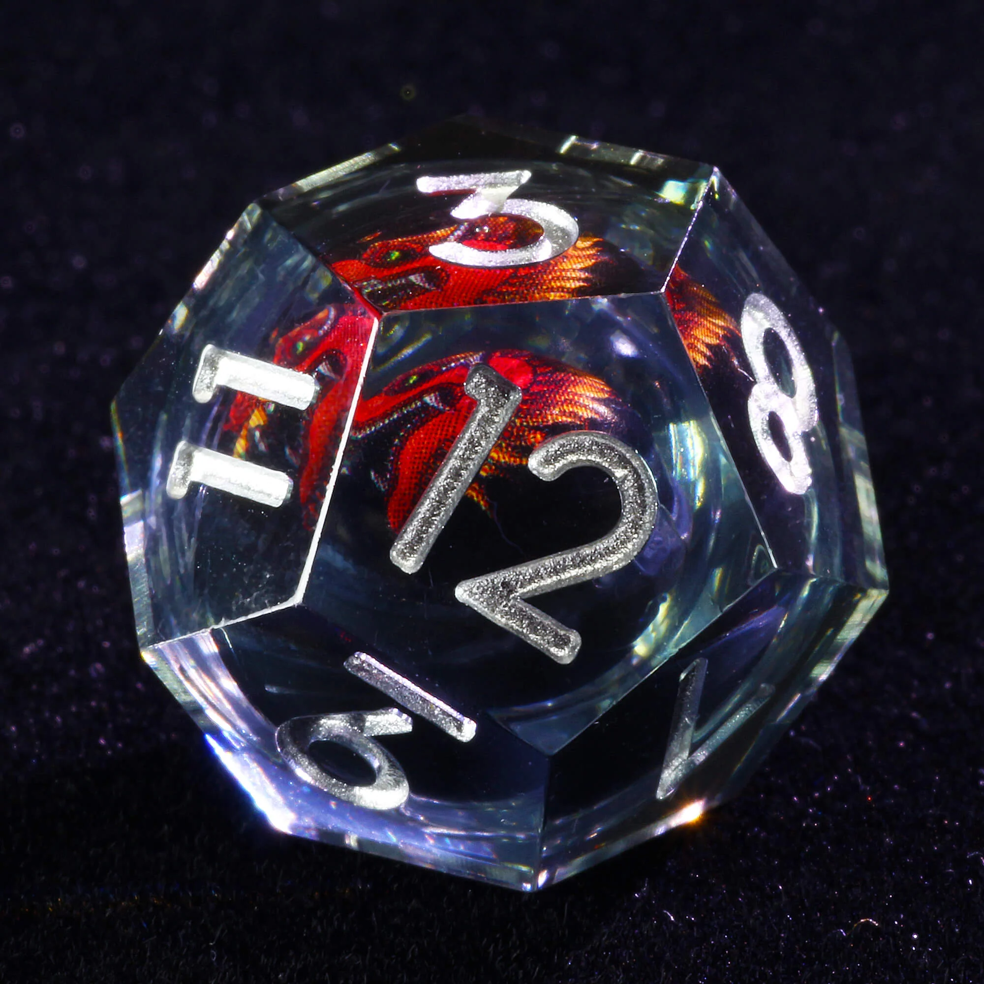 Gaming 7 Polyhedral Dragon Liquid Core DnD Dice Sets - Image 3
