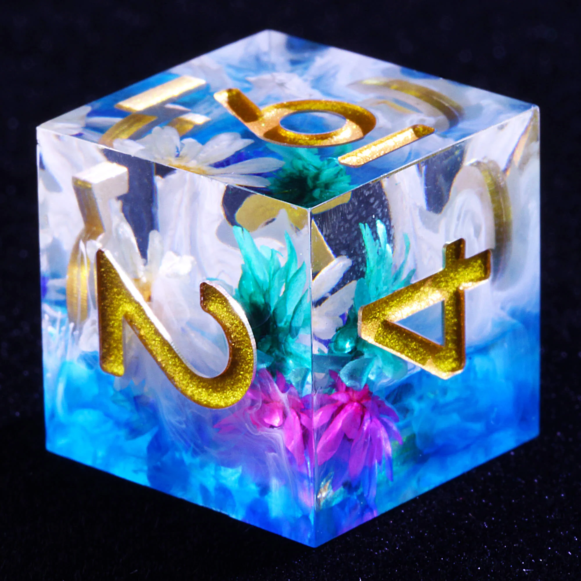 Polyhedral Cool Flower Dice Sets DD - Image 3