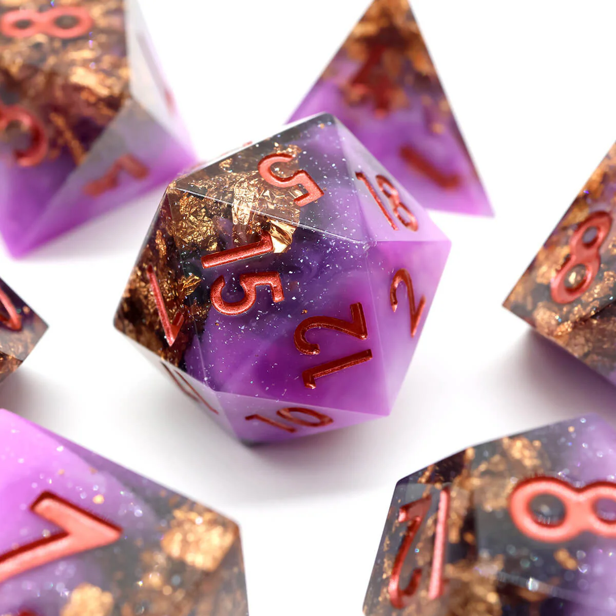 Rage Howl 7-Piece Sharp Edge Dice Set for DND - Image 11