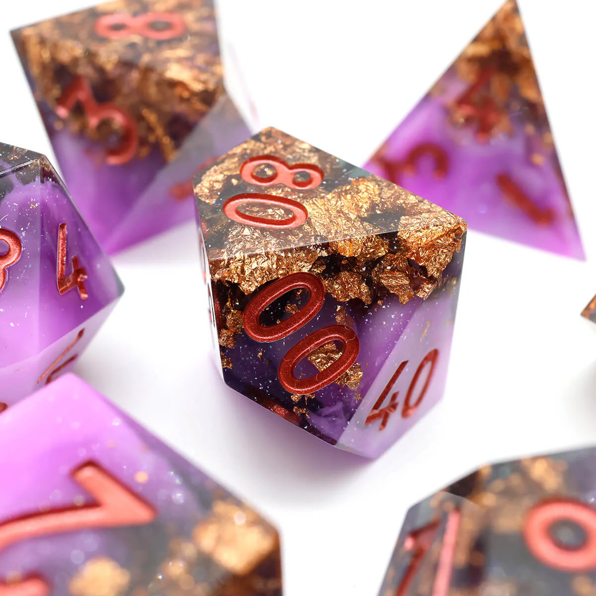 Rage Howl 7-Piece Sharp Edge Dice Set for DND - Image 12