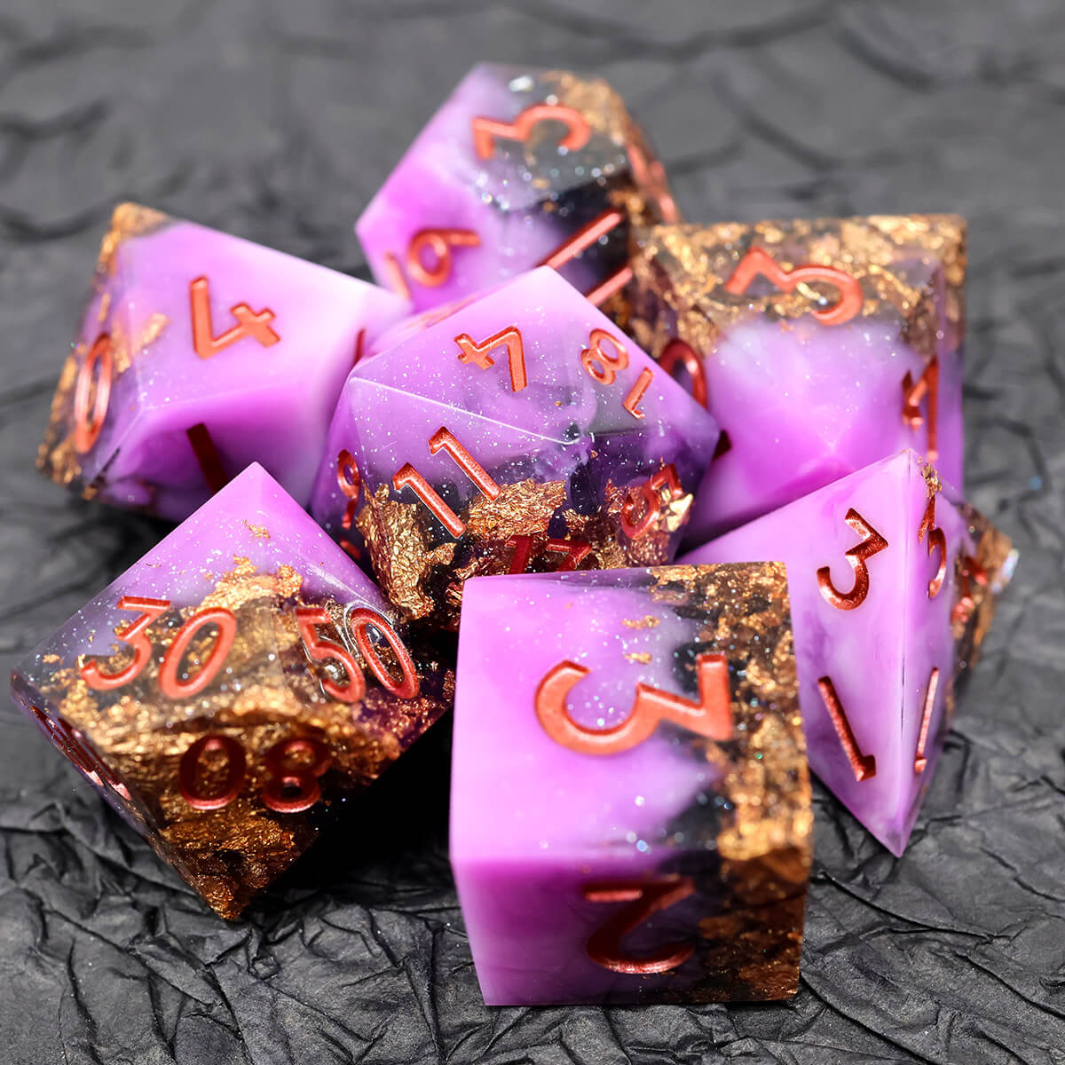 Rage Howl 7-Piece Sharp Edge Dice Set for DND - Image 6