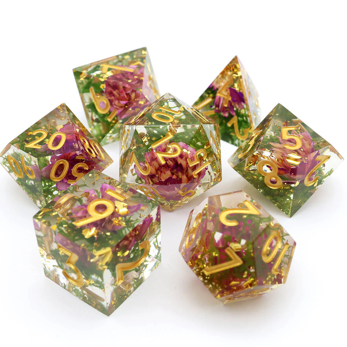 Sharp Edge 7-Piece DND Dice Set